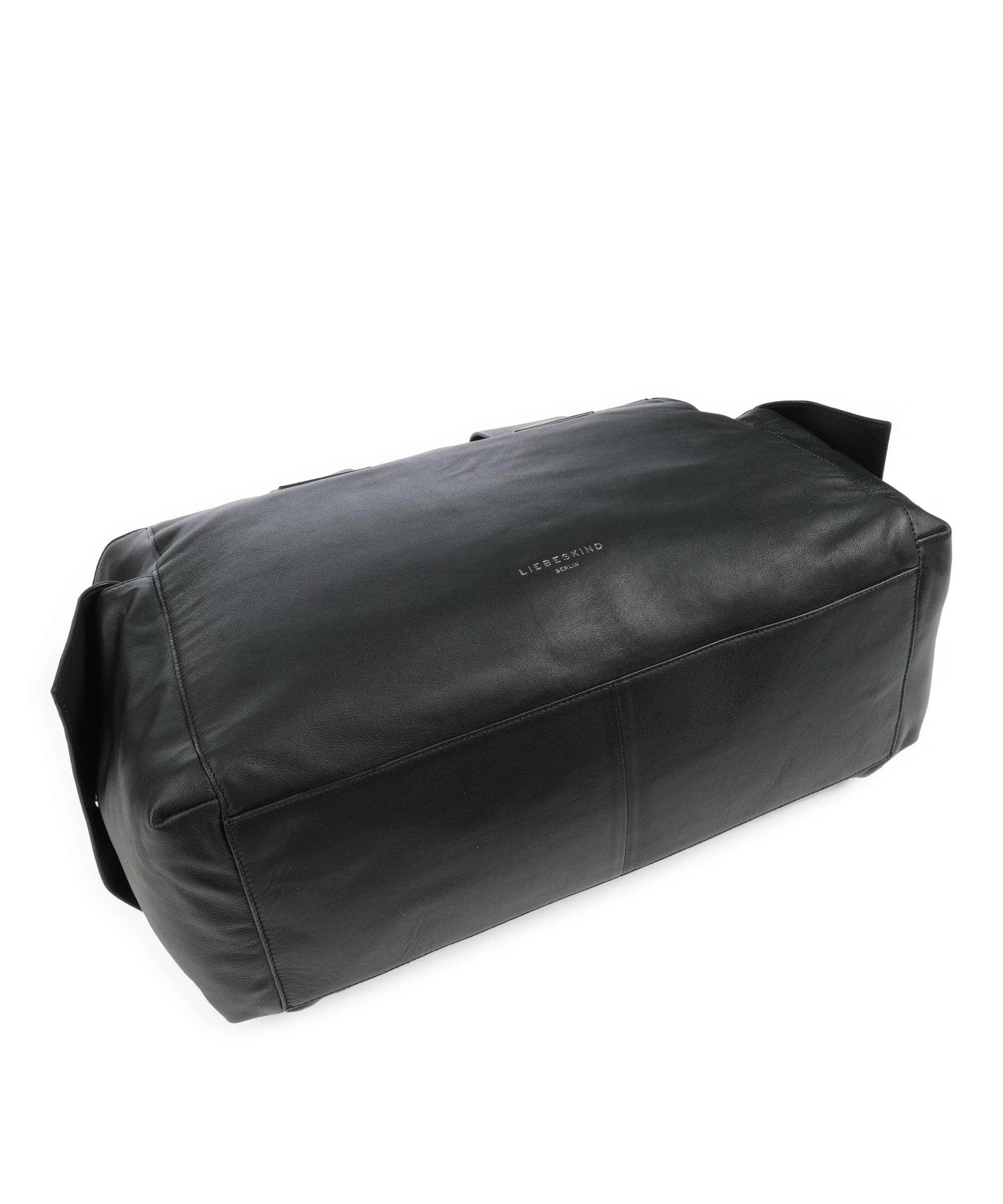  Liebeskind Sienna 2 Indian Sheep XL Borsa a mano pelle di vacchetta finemente grana nero  