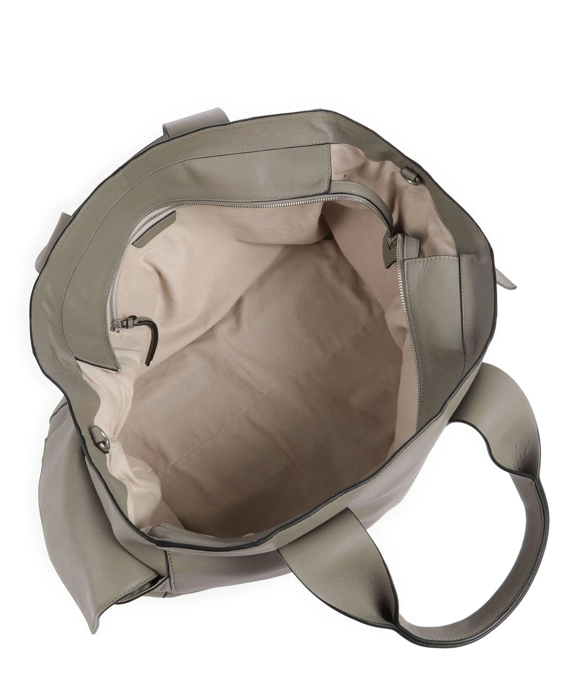  Liebeskind Sienna 2 Indian Sheep XL Borsa a mano pelle di vacchetta finemente grana taupe  