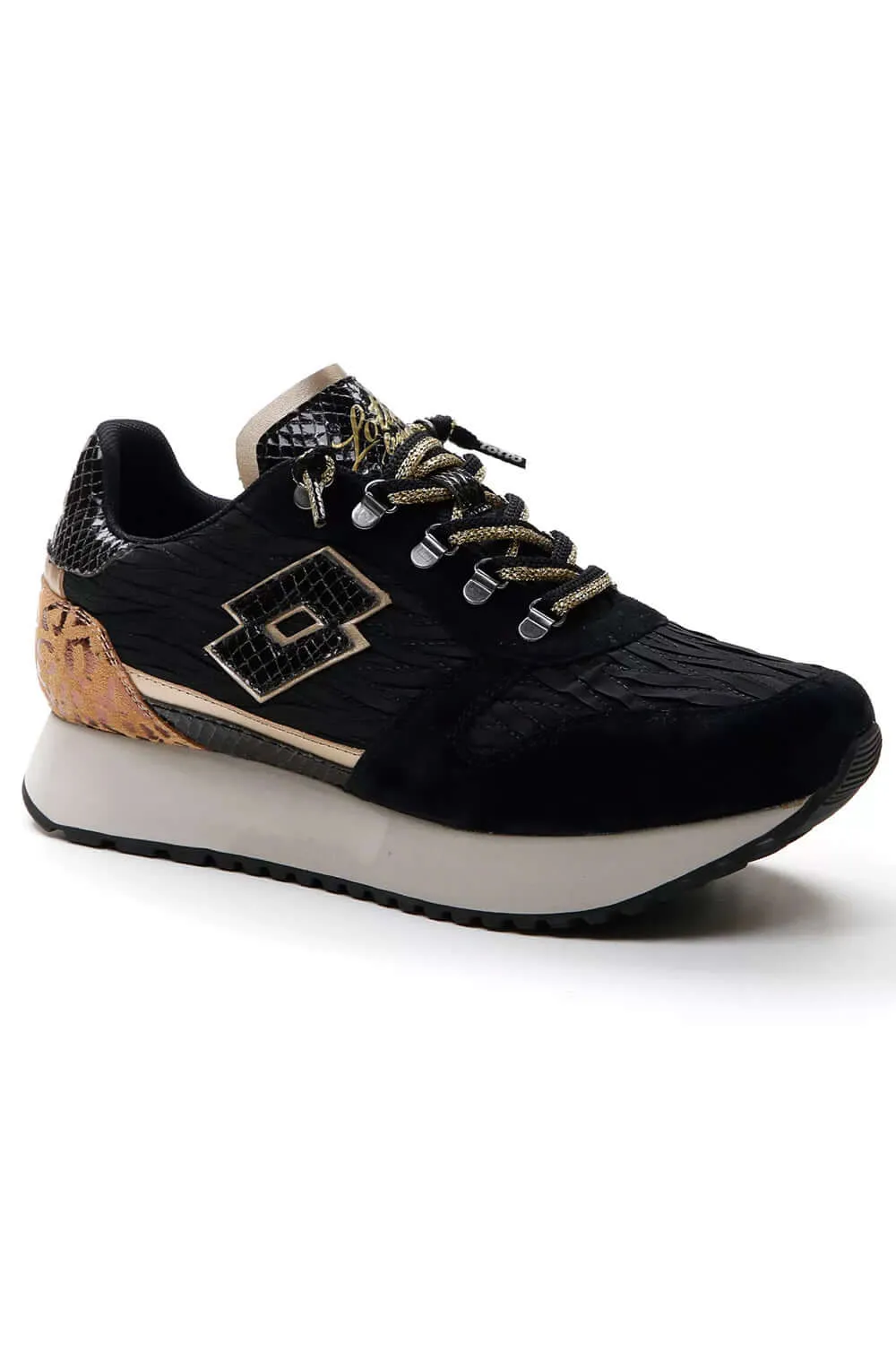 LOTTO LEGGENDA Scarpe Wedge Leopard