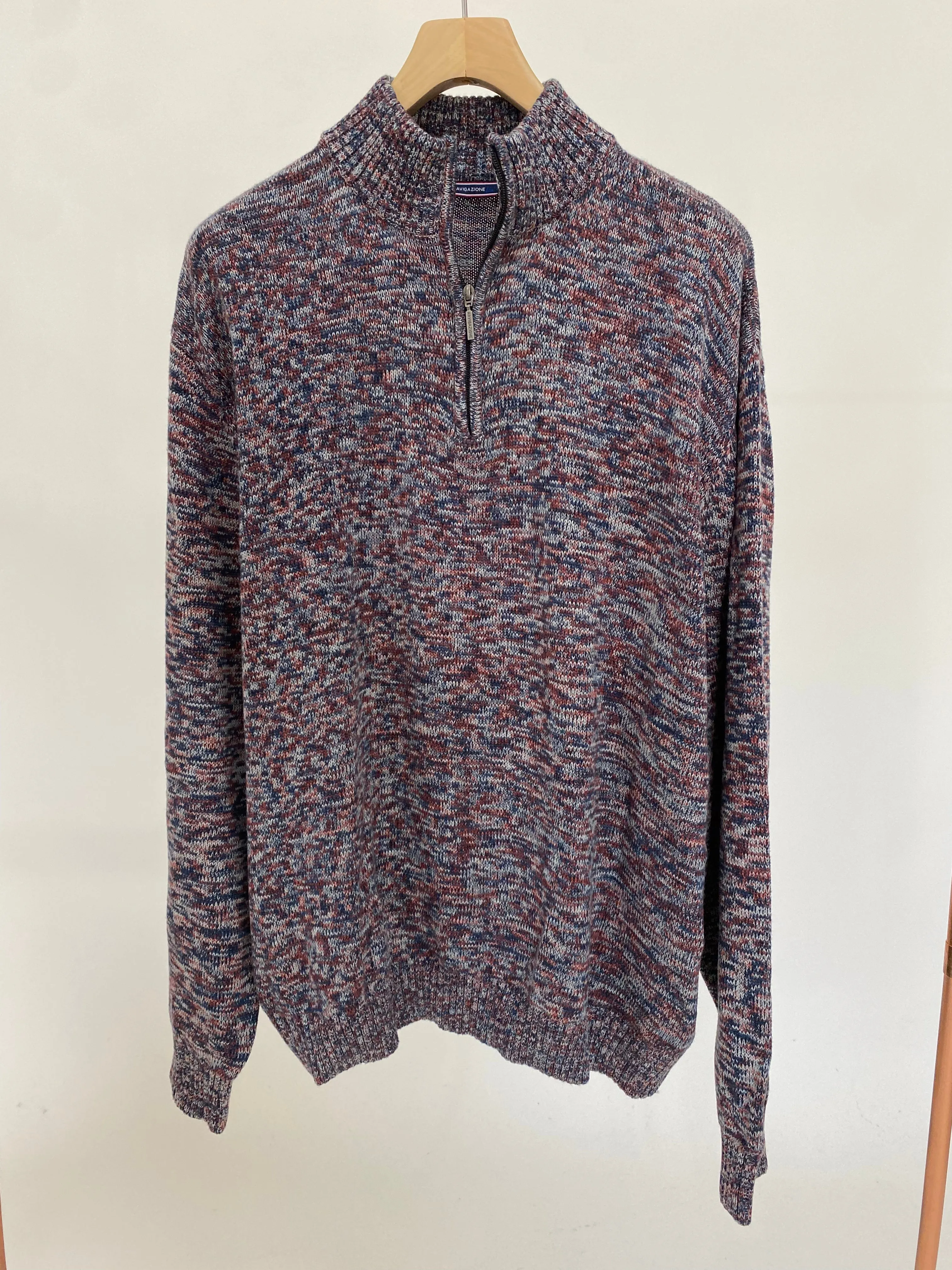 Magli zip cotone