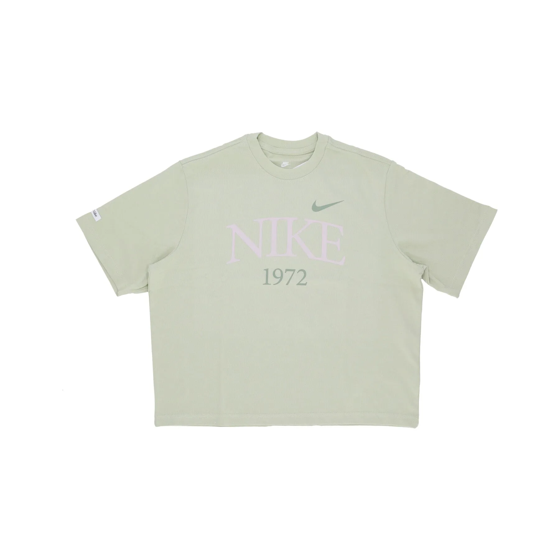 Maglietta Donna W Sportswear Boxy Classic Tee Olive Aura