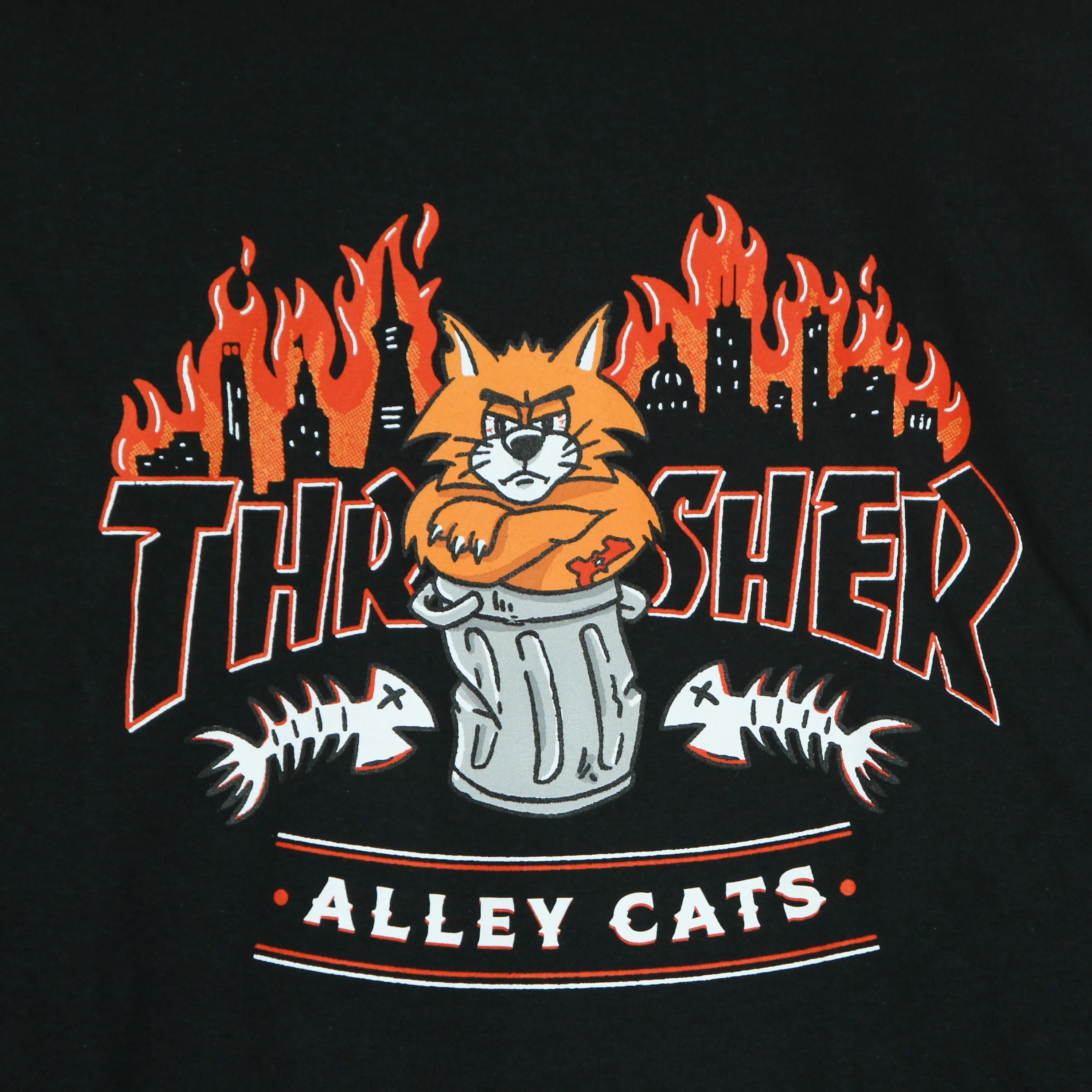Maglietta Manica Lunga Uomo Alley Cats L/s Tee Black