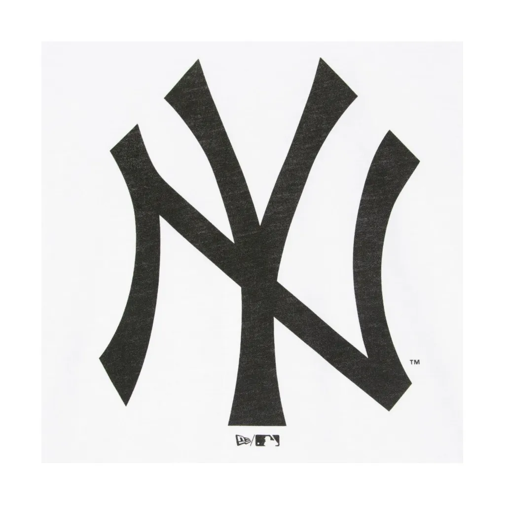 MAGLIETTA MLB TEAM LOGO TEE NEYYAN WHITE/BLACK