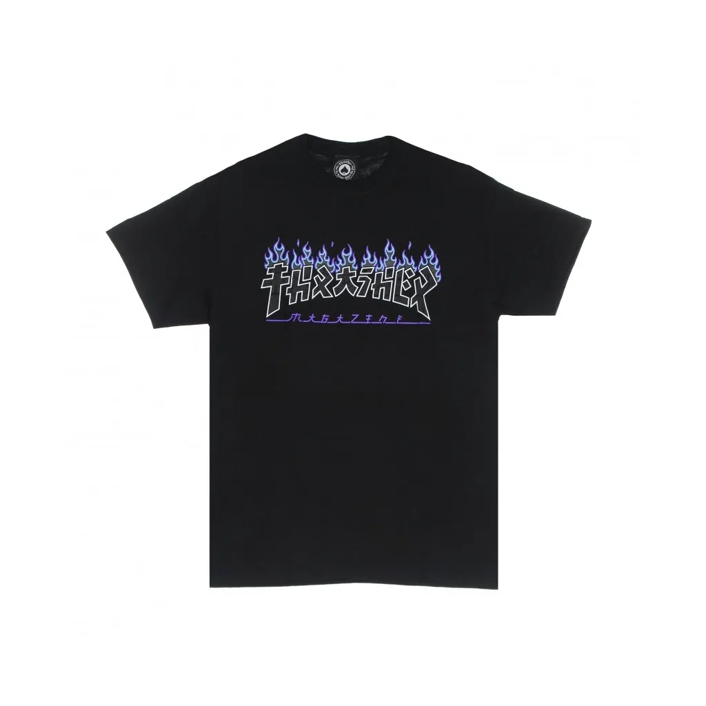 maglietta uomo godzilla charred tee BLACK