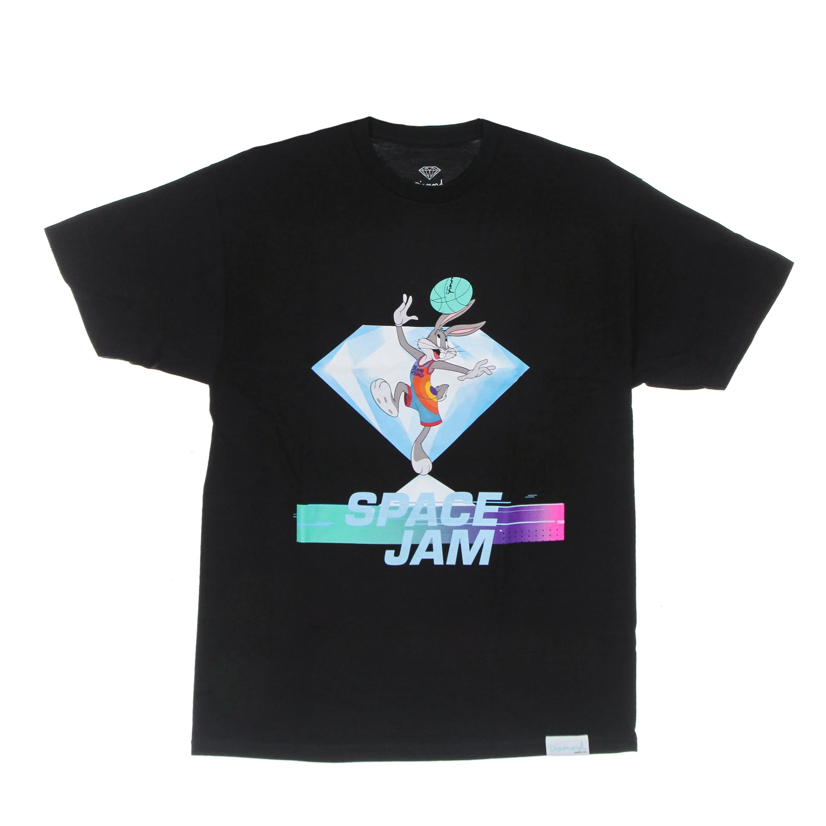 Maglietta Uomo Hook Shot Tee X Space Jam 2 Black