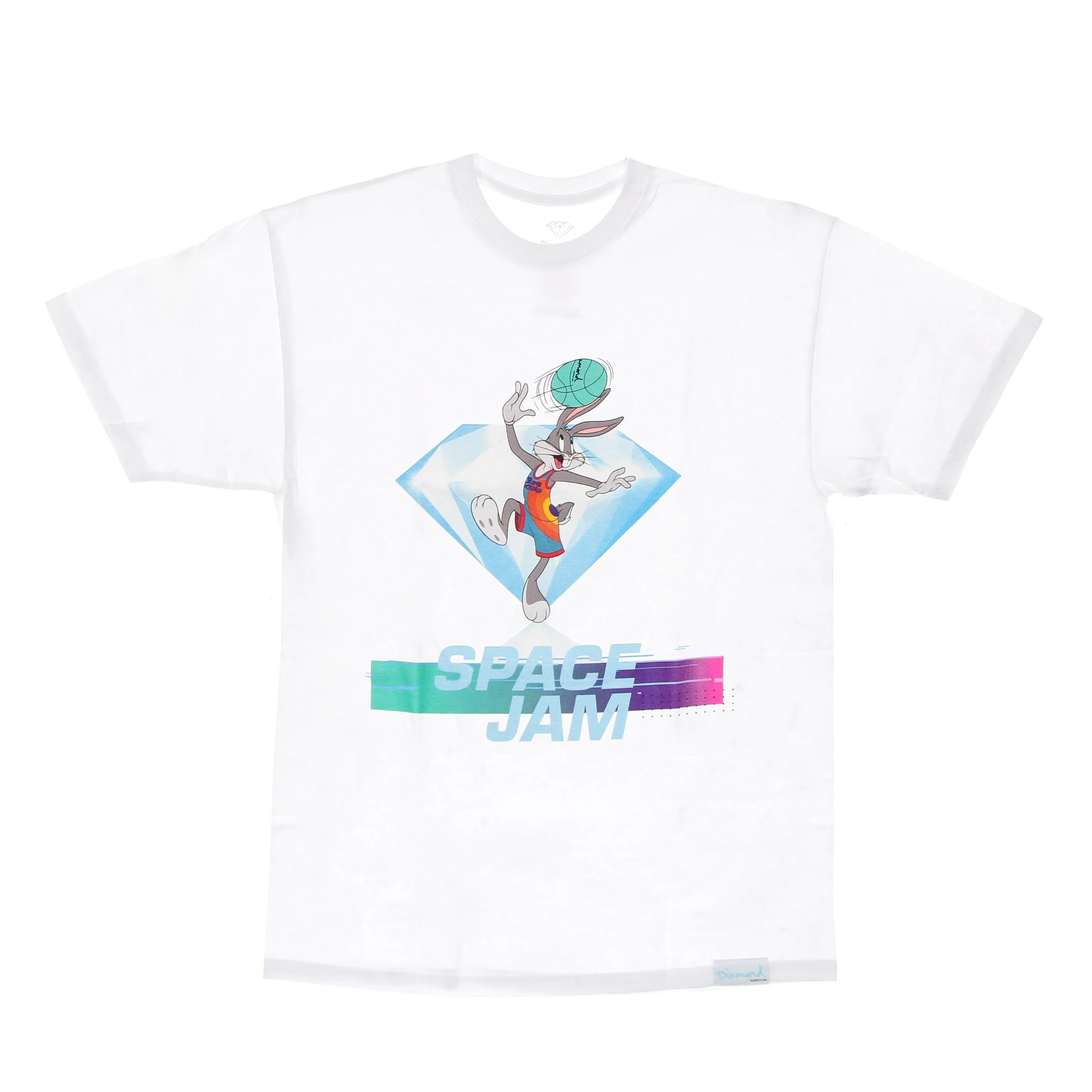 Maglietta Uomo Hook Shot Tee X Space Jam 2 White