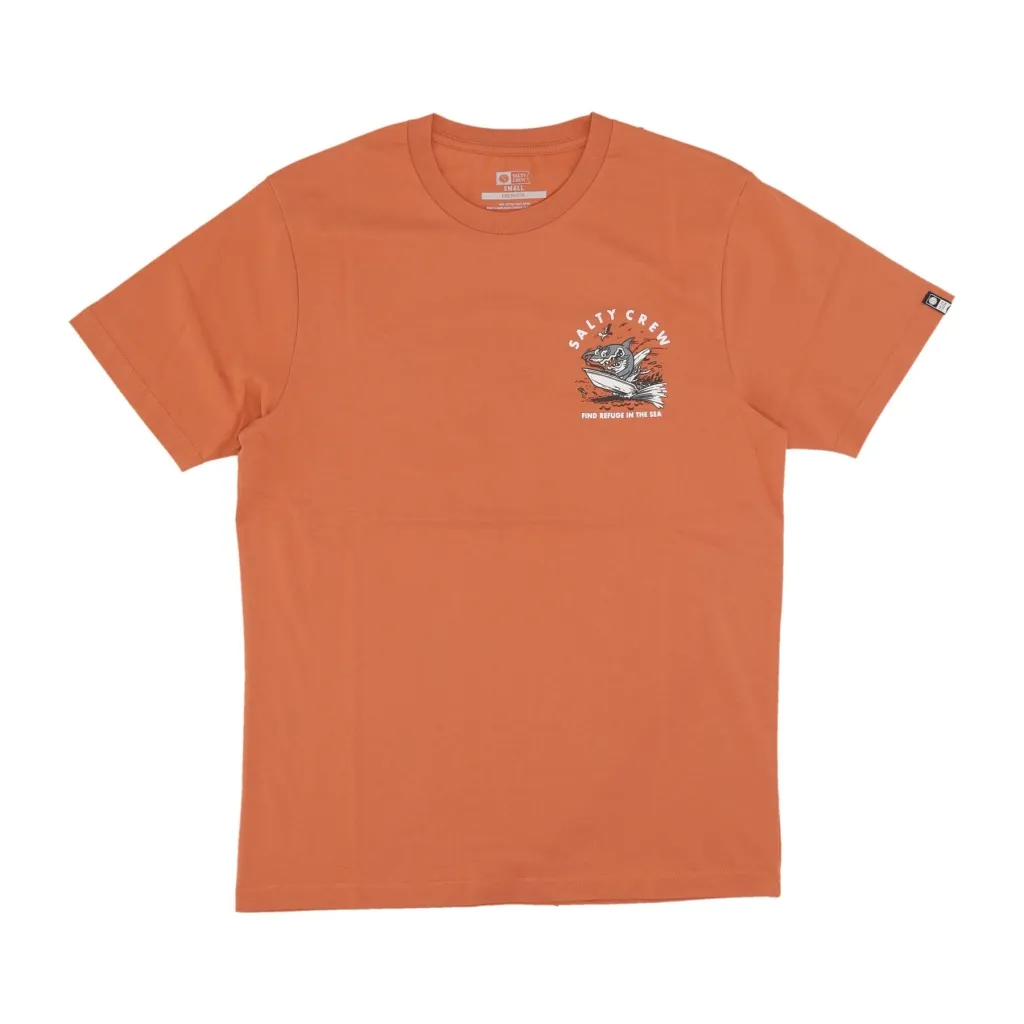 maglietta uomo hot rod shark premium tee RUST