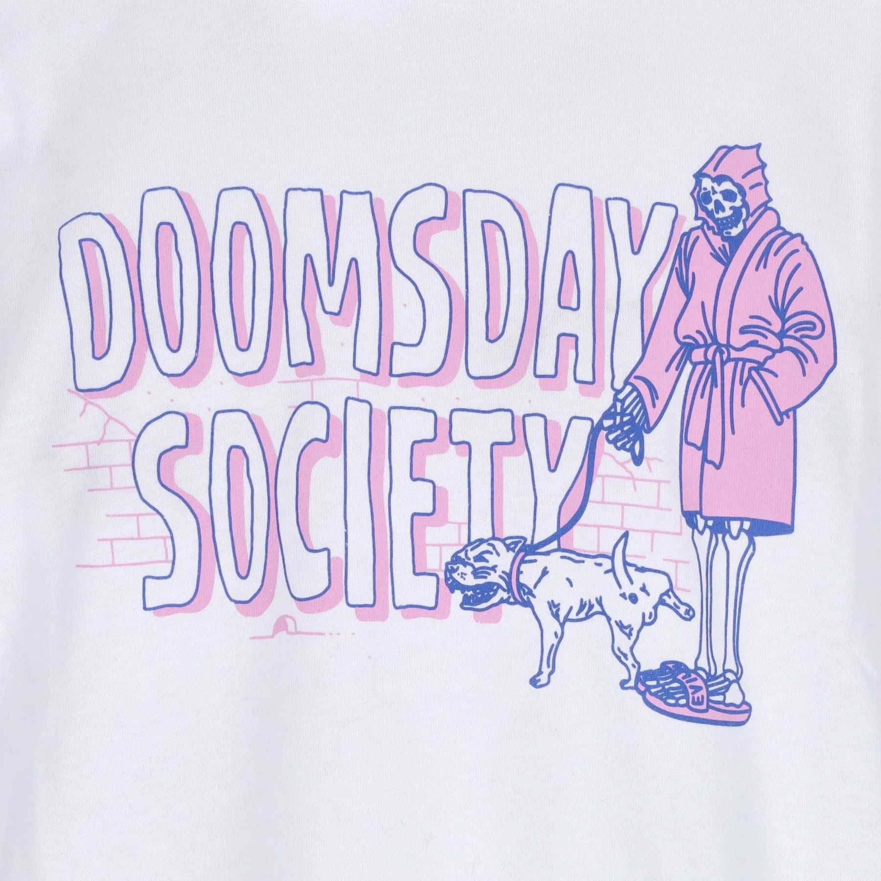 Maglietta Uomo Life Sucks Tee White