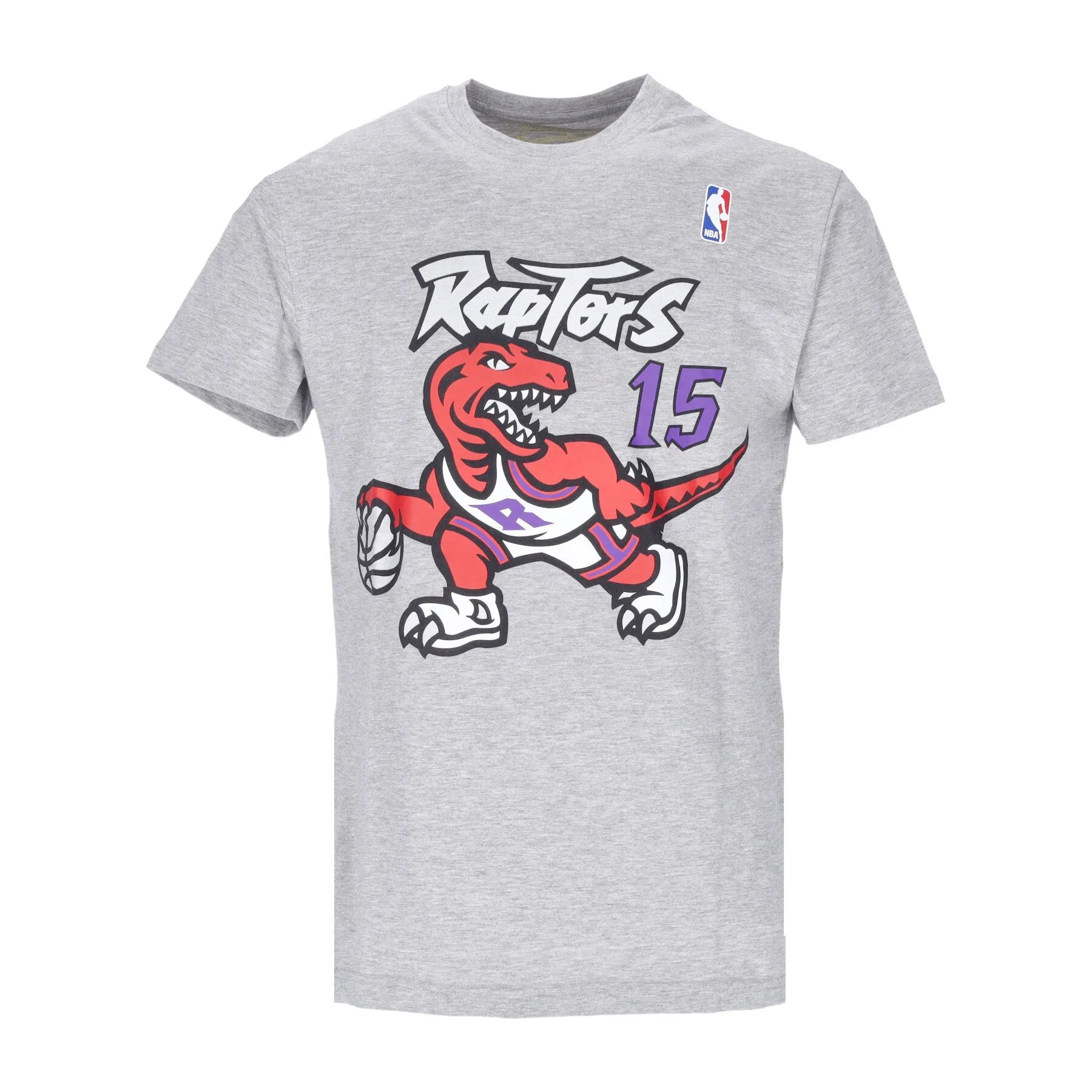 Maglietta Uomo Nba Tee Hardwood Classics No 15 Vince Carter Torrap Grey Heather