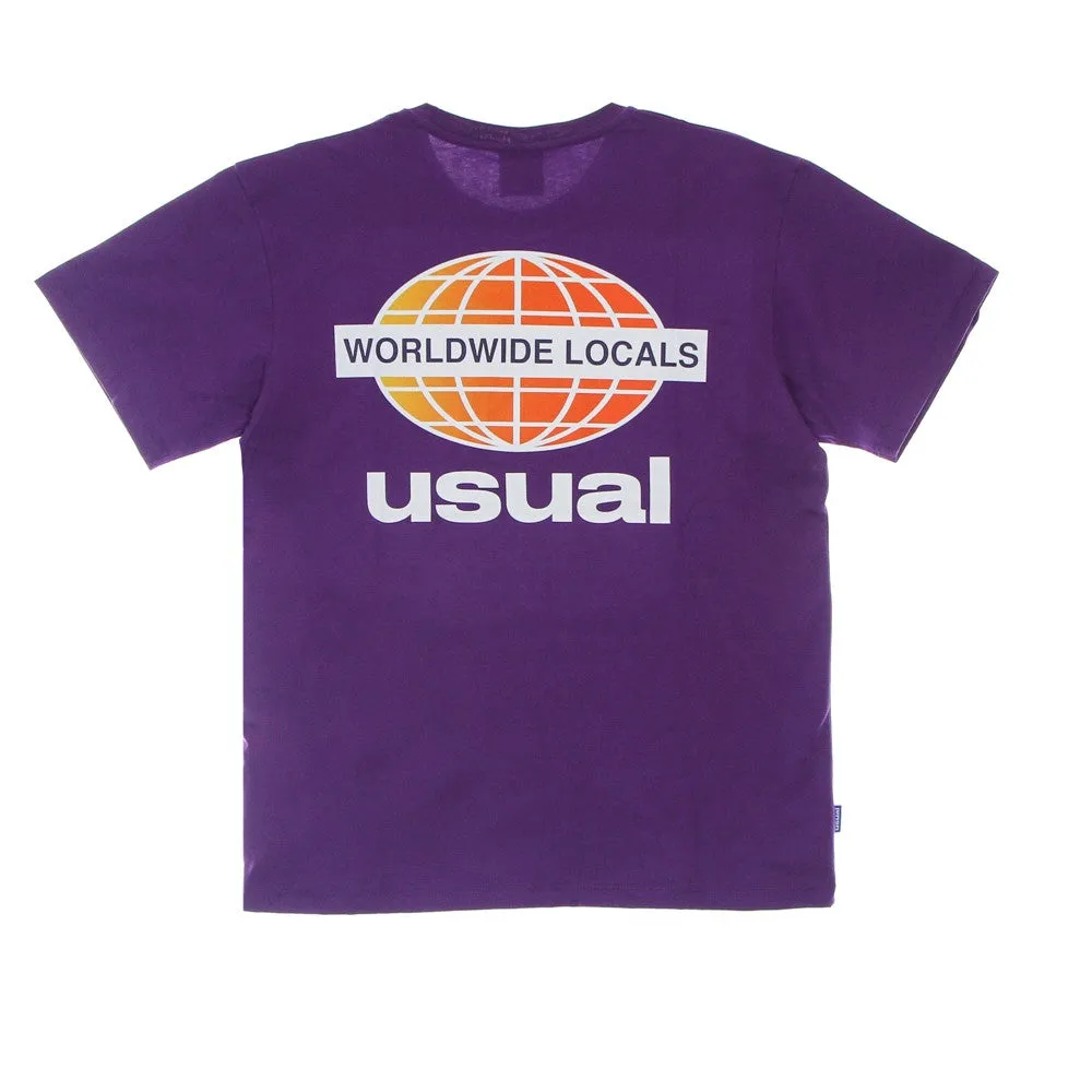 Maglietta Uomo Wwl Gradient Tee Purple