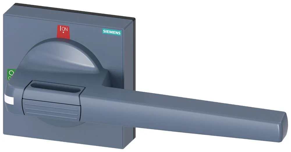 Manopola rotante Siemens 8UD1861-4AD01, Grigio, 200mm, IP65, per 3KD misura 5 3KF misura 5