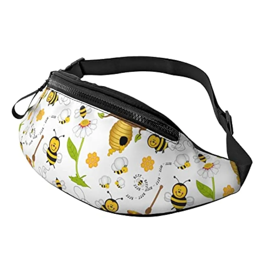 Marsupio da escursionismo Marsupio leggero a tracolla giallo miele ape divertente 212890204