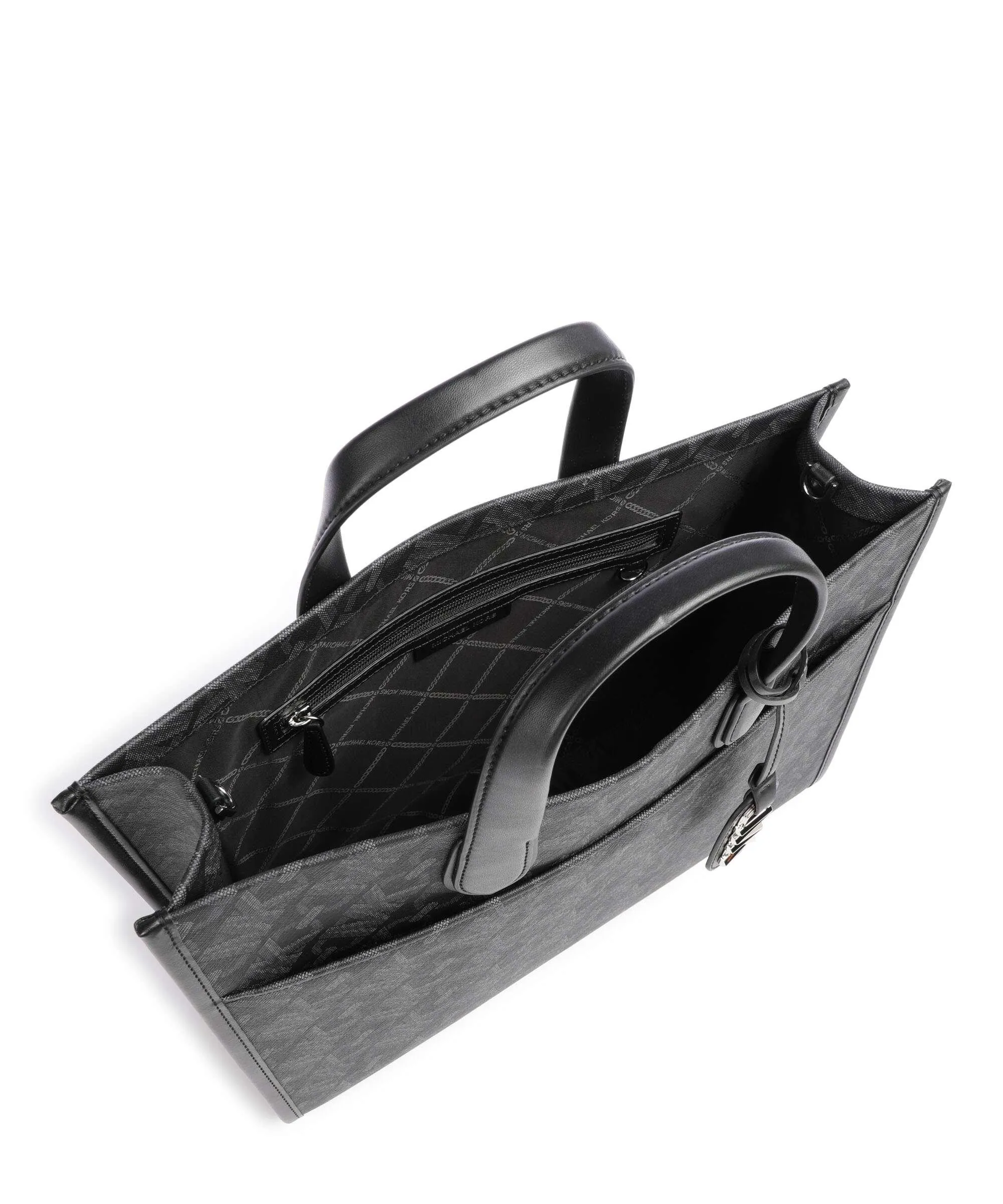  Michael Kors Gigi Borsa a mano tela nero  