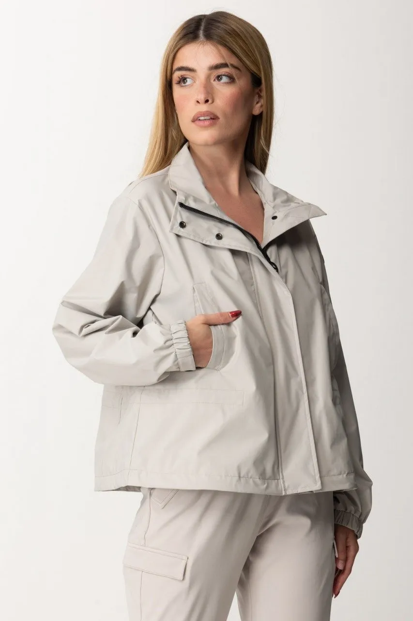 Mini parka con coulisse SABBIA