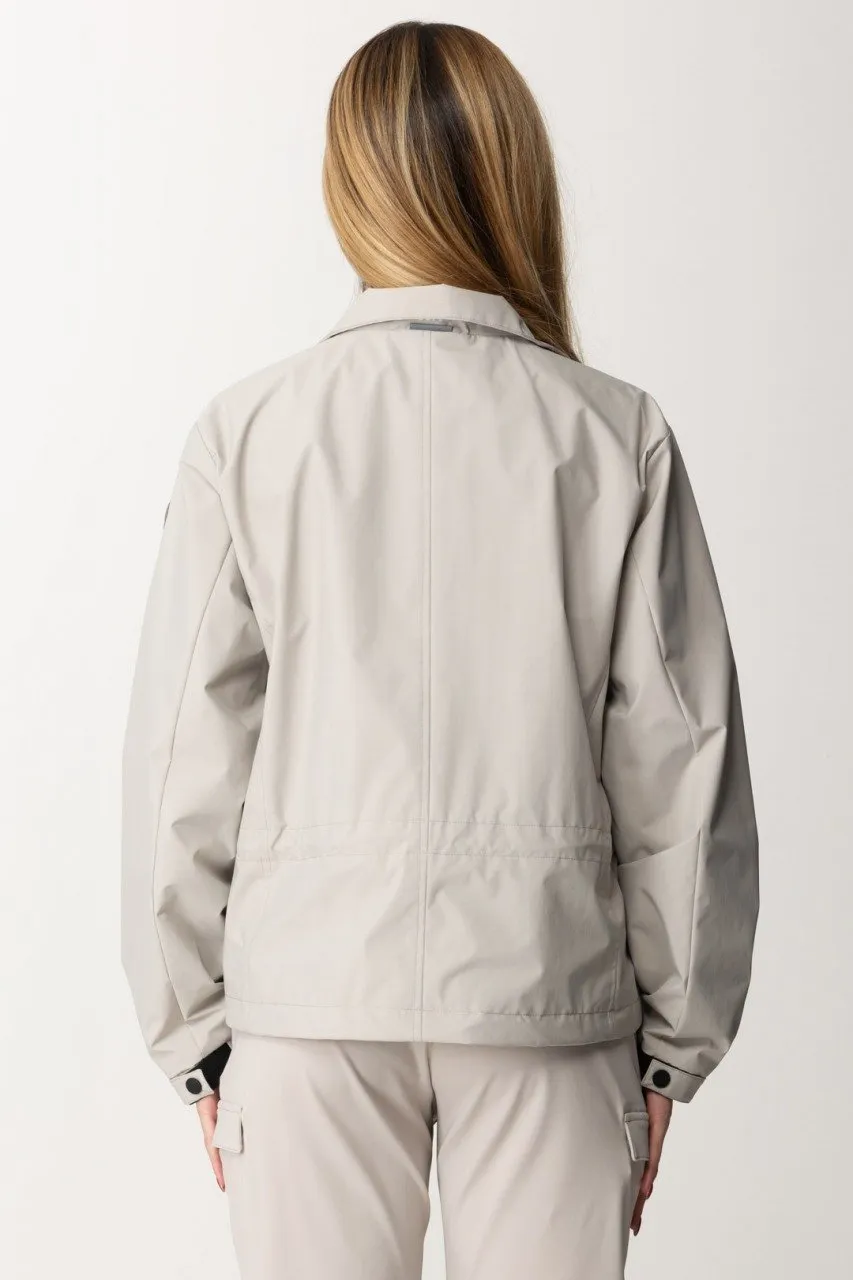 Mini parka con coulisse SABBIA