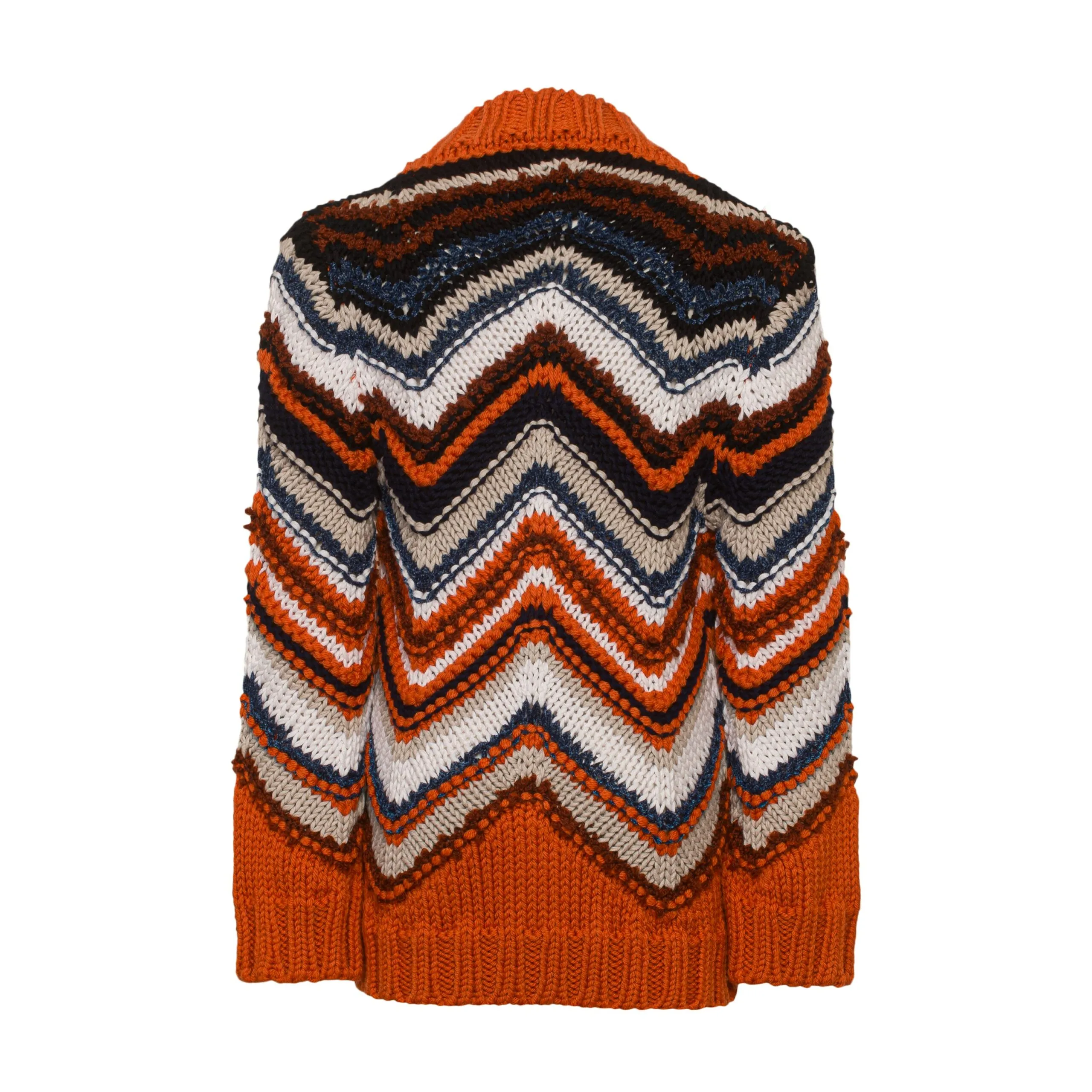 Missoni cardigan con motivo zig zag multicolor