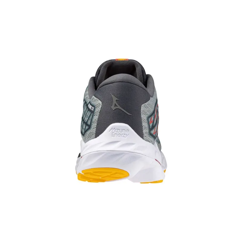 Mizuno Wave Inspire 20 Grigio Bianco Arancione - Scarpe Running Uomo