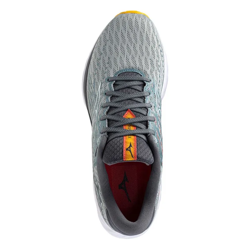 Mizuno Wave Inspire 20 Grigio Bianco Arancione - Scarpe Running Uomo