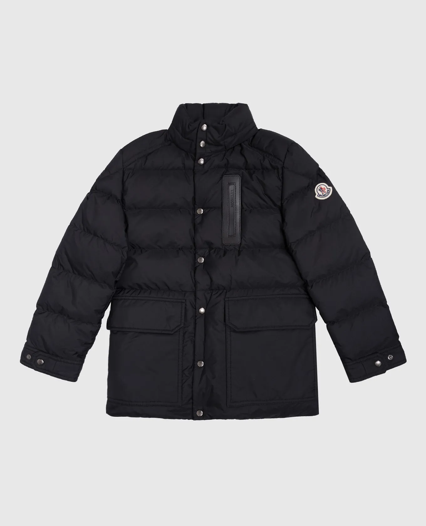 Moncler ENFANT Piumino nero da bambino Klopas J29541A000335968E810