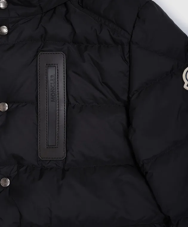 Moncler ENFANT Piumino nero da bambino Klopas J29541A000335968E810