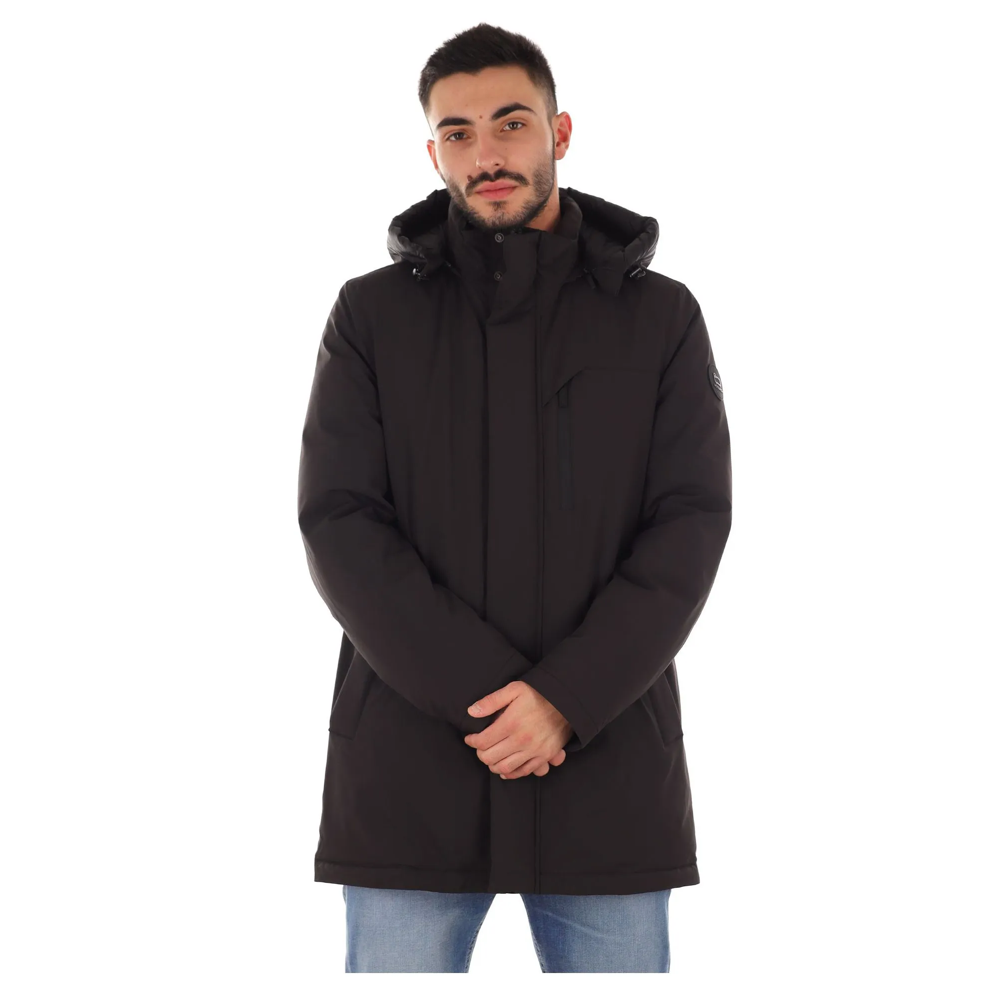 Mountain stretch down parka