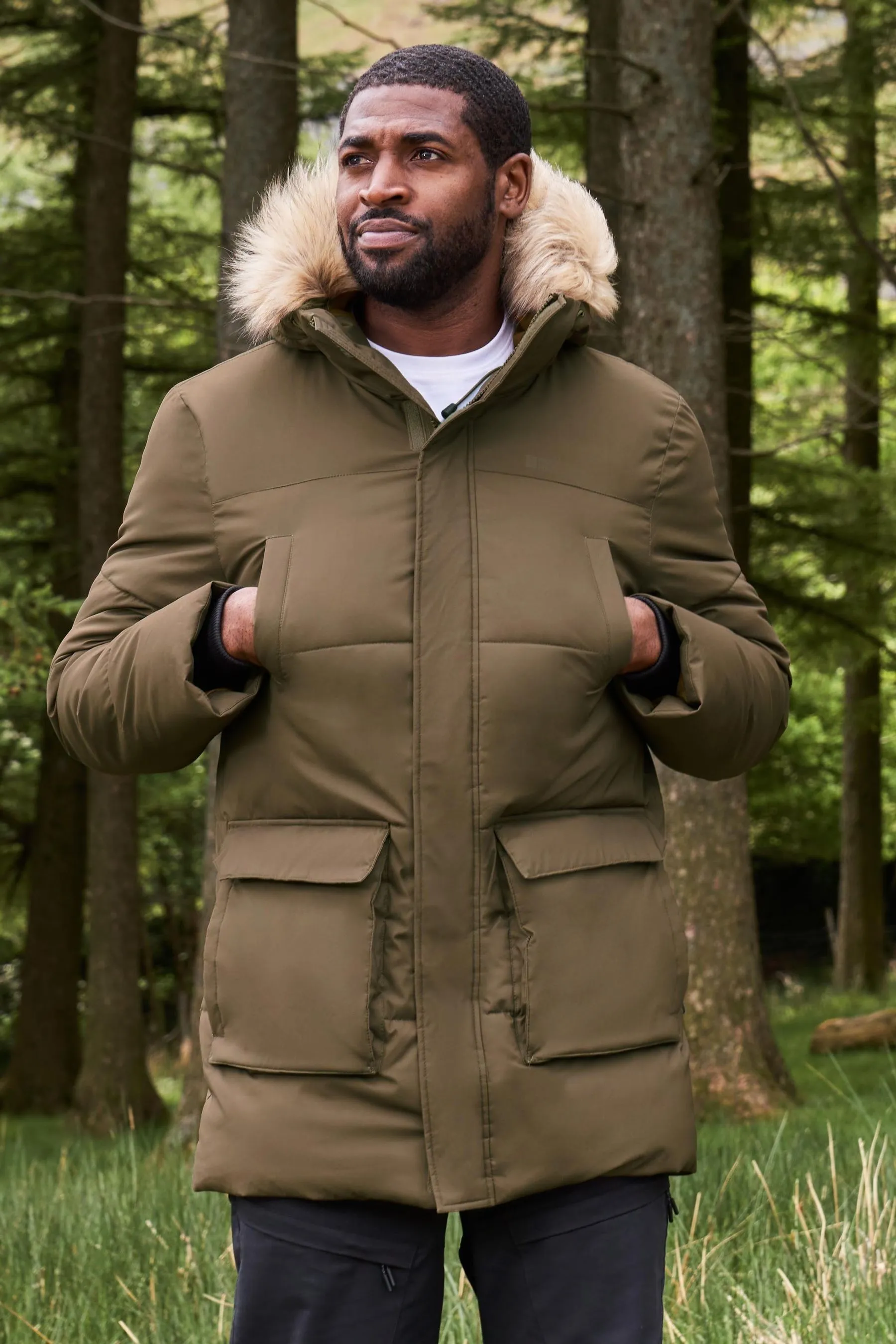 Mountain Warehouse - Fern Uomo - Parka imbottito impermeabile