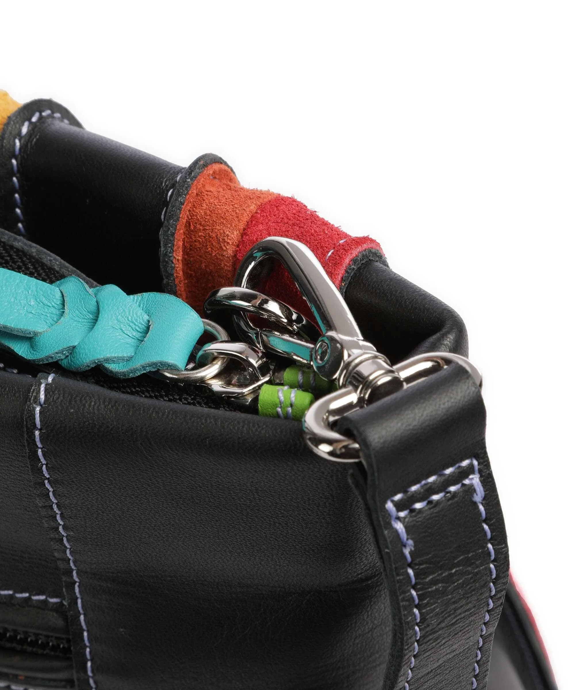 Mywalit Borsa a mano pelle di vacchetta finemente grana, pelle scamosciata nero  