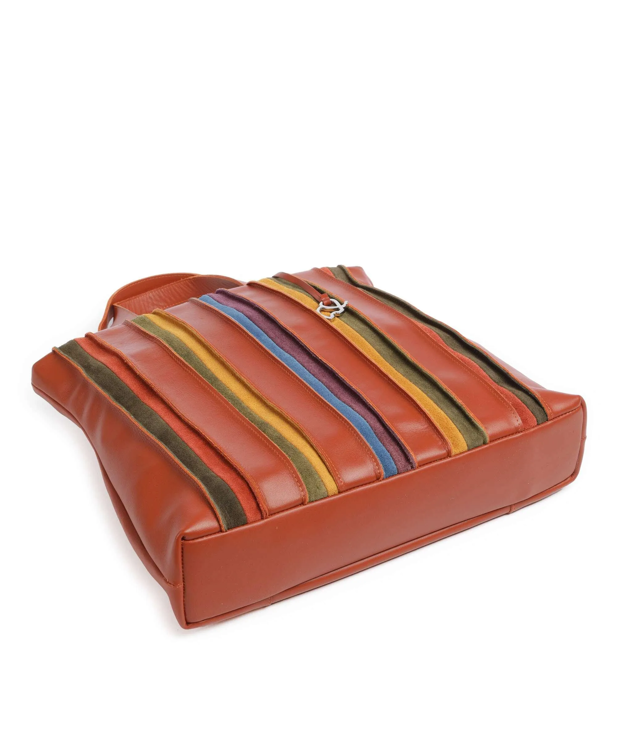  Mywalit Borsa a mano pelle di vacchetta finemente grana, pelle scamosciata terracotta  