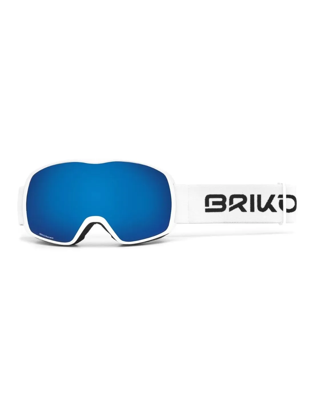Occhiali da sci Briko Cortina Bianco opaco