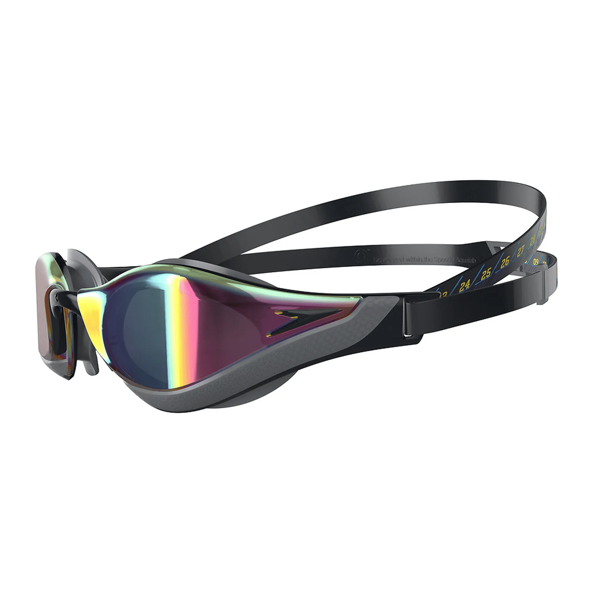 OCCHIALINO DA NUOTO DA UOMO SPEEDO FASTSKIN PURE FOCUS MIRROR 8-117781 5523