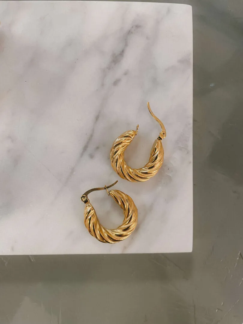 Orecchini Steel Conchiglia