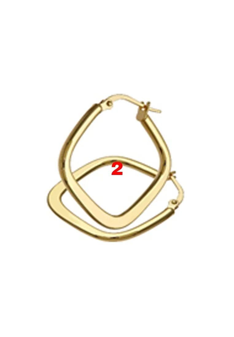 Orecchini -  yellow gold