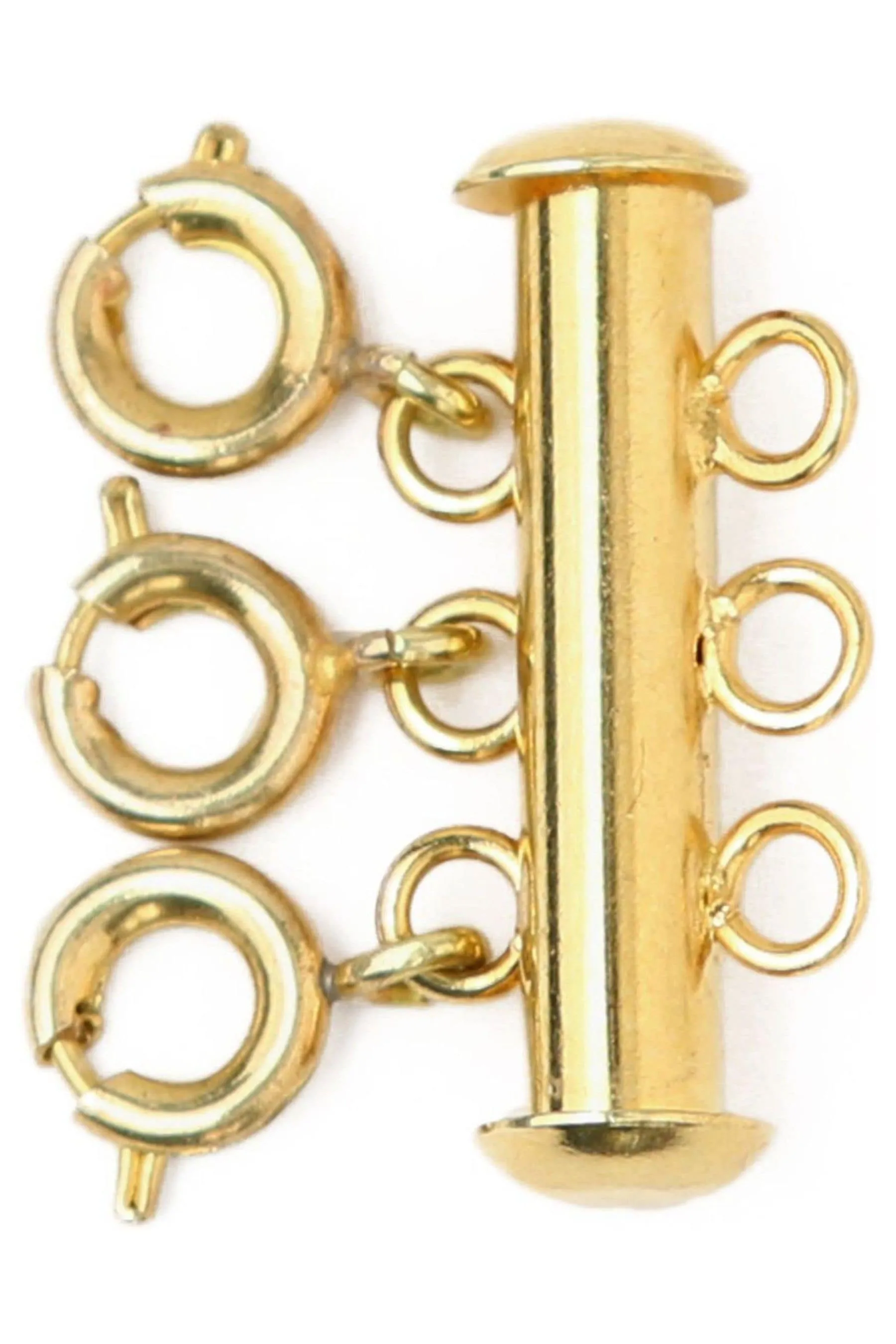 Orelia London Oro - Collana placcata con separatore a tre fili