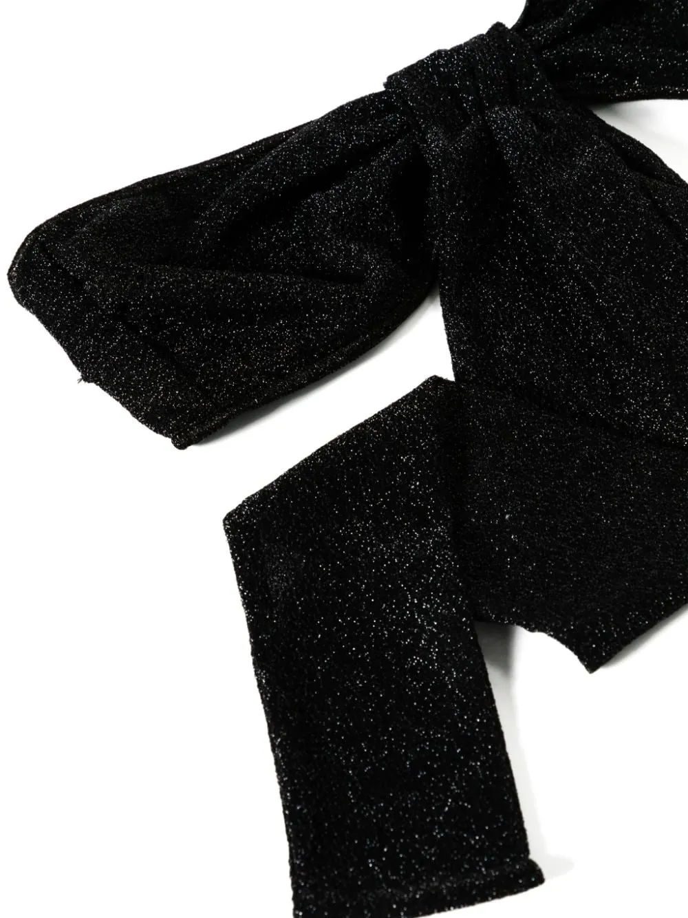 Oseree Lamé un costume da bagno con un pezzo con tagliato