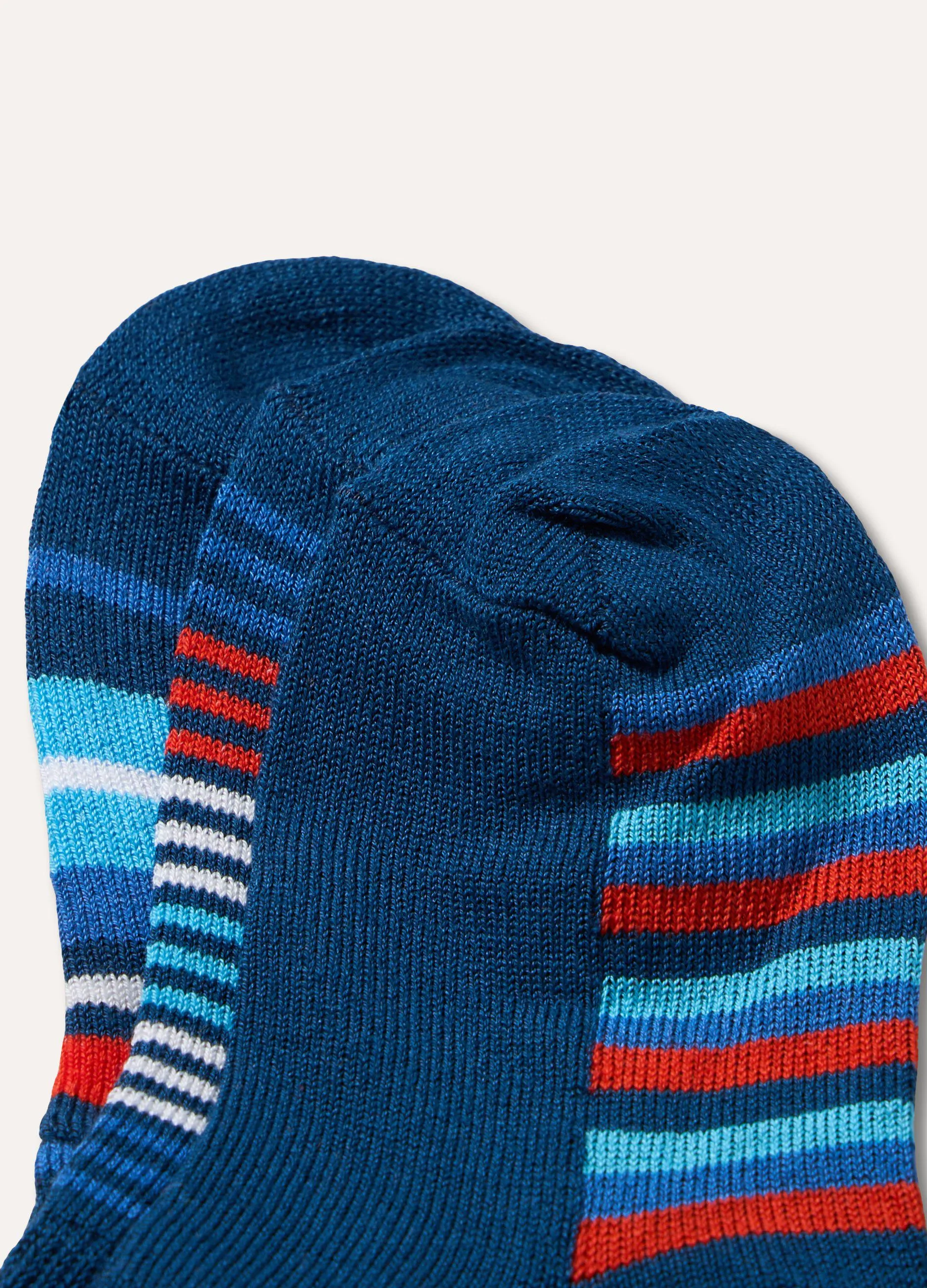 Pack 3 calze jacquard in cotone stretch