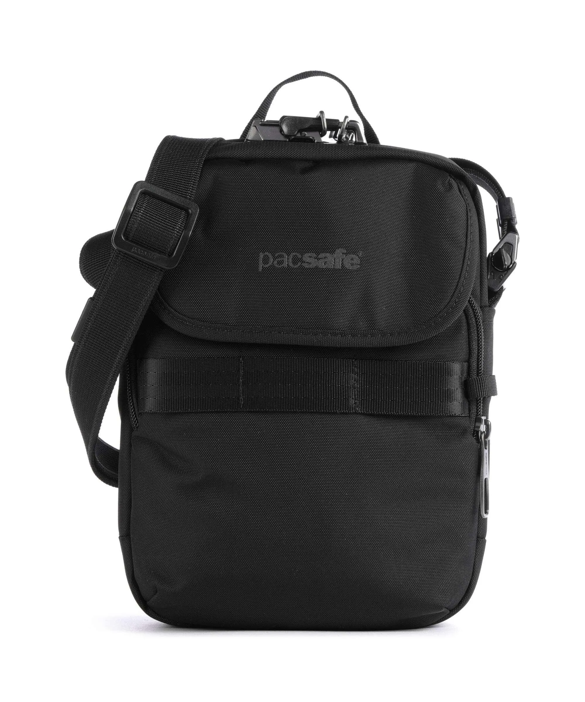 Pacsafe Metrosafe X Borsa a tracolla poliestere riciclato nero  