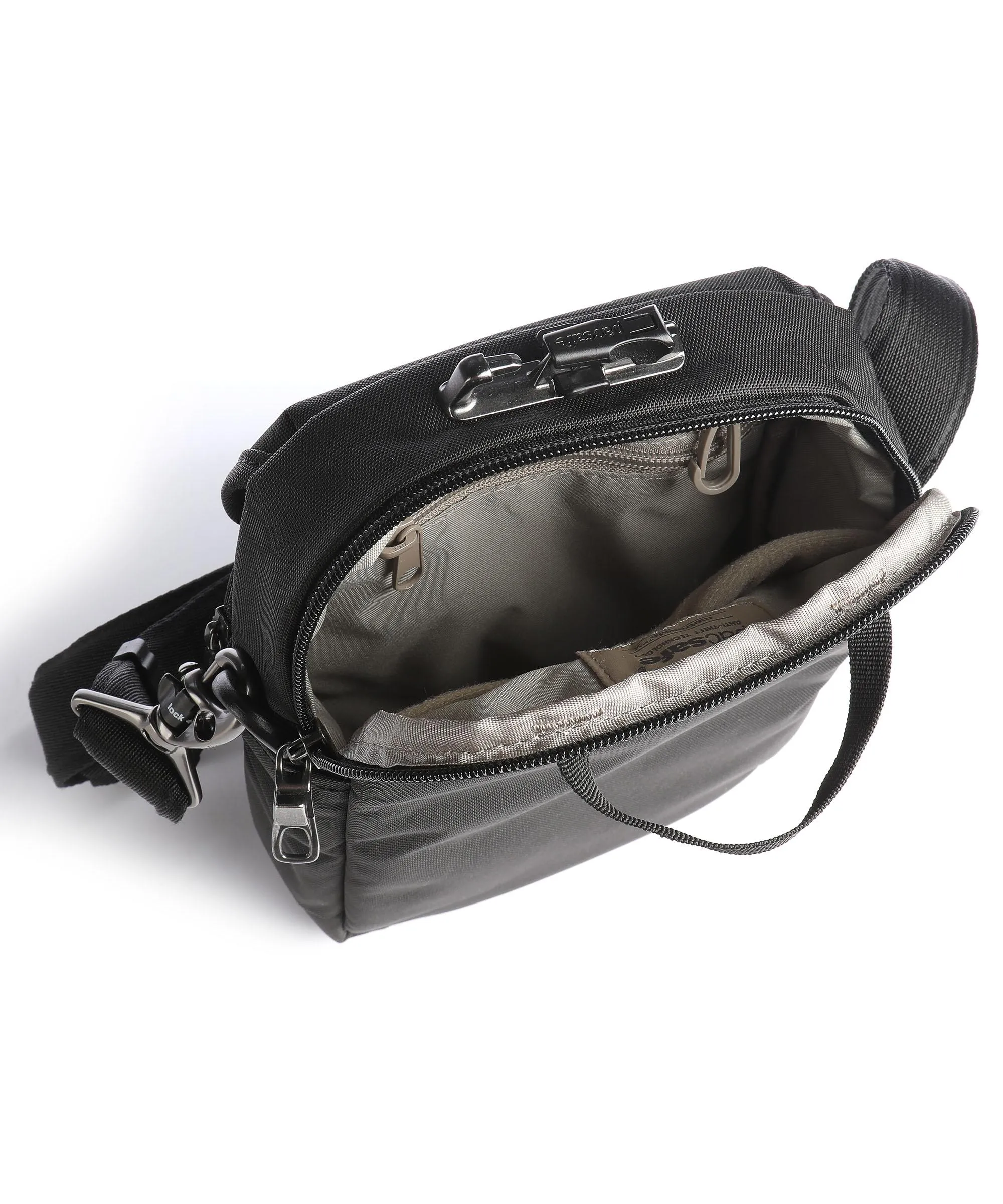  Pacsafe Metrosafe X Borsa a tracolla poliestere riciclato nero  