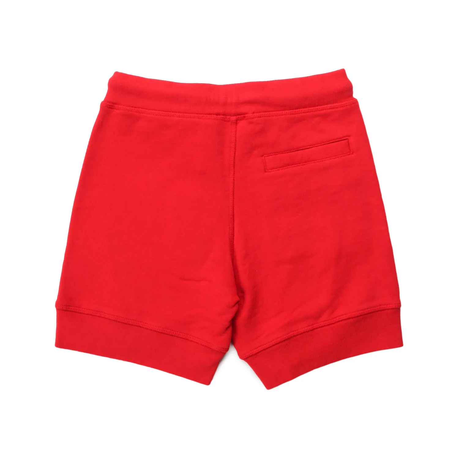 Pantaloncino Unisex In Felpa Rosso Jr E Teen