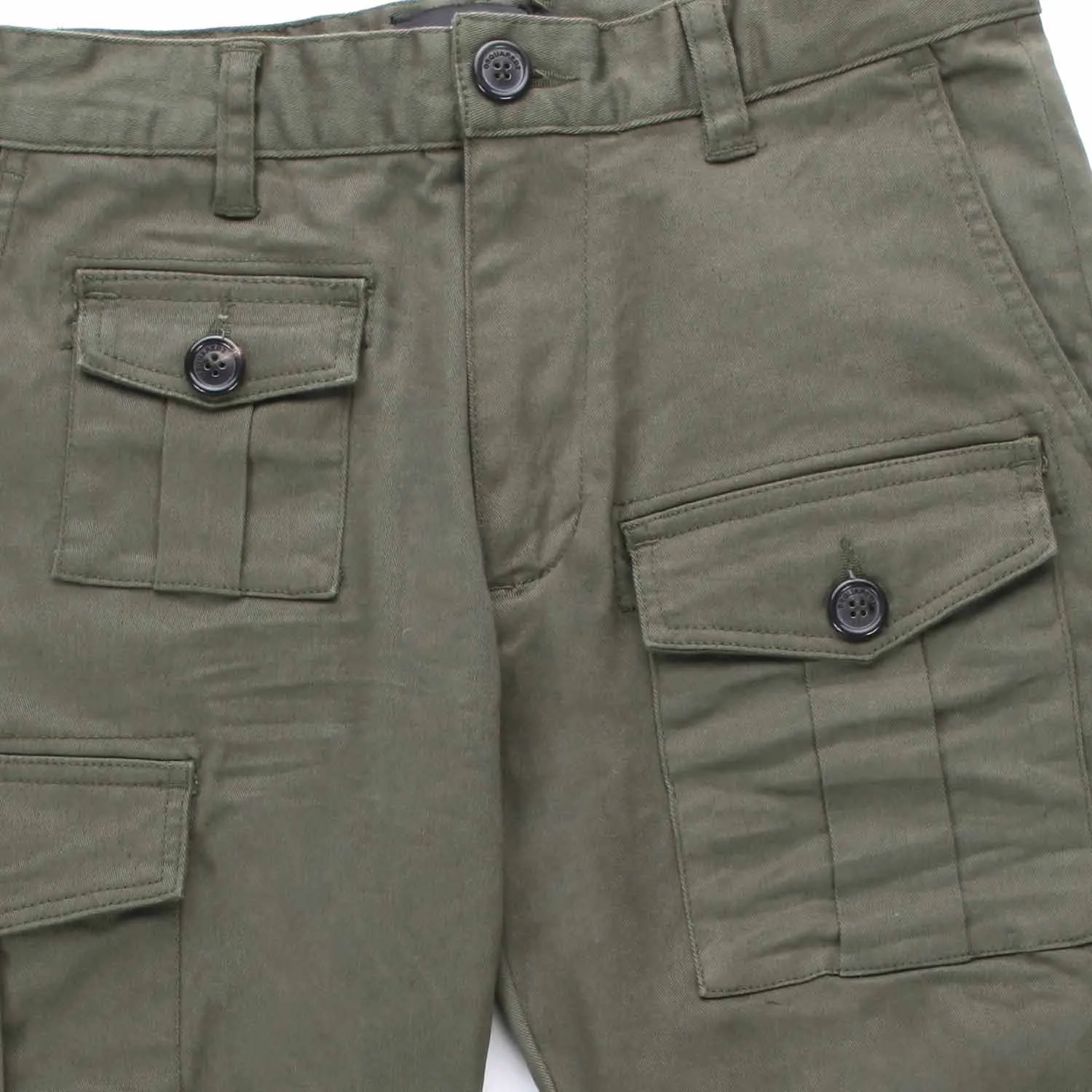 Pantalone Cargo Verde Foresta Bambino E Teen