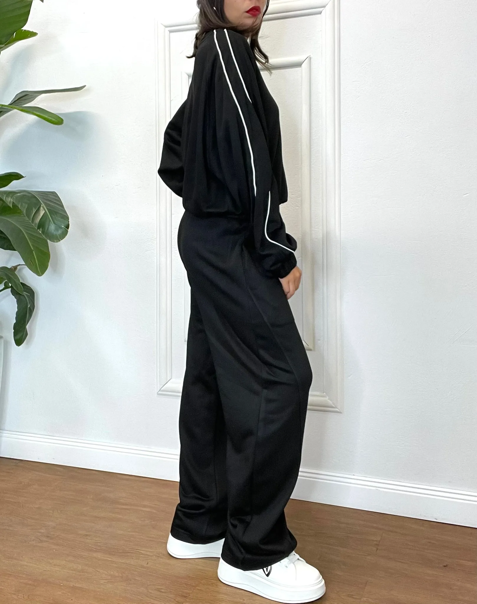 PANTALONE TUTA HOLLYWOOD 631 nero