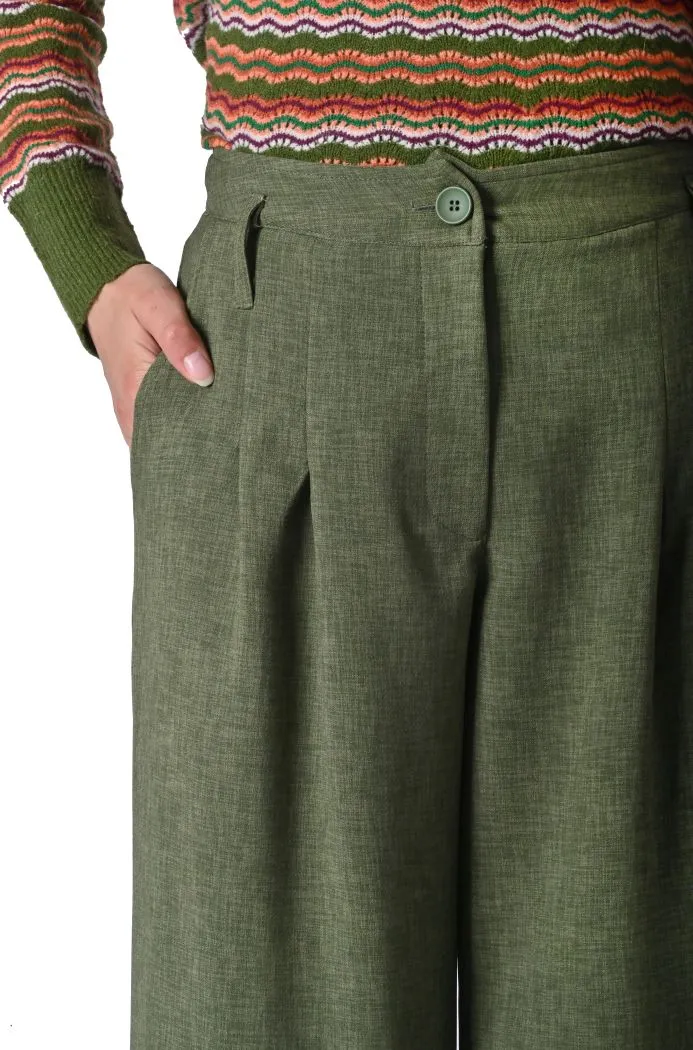 Pantalone York fluido di Sheare a gamba larga