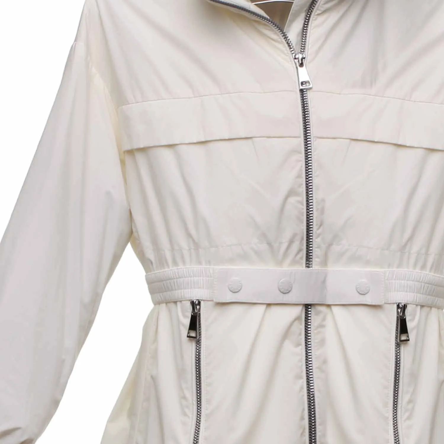 Parka Aresine Bianco Panna Bambina E Teen