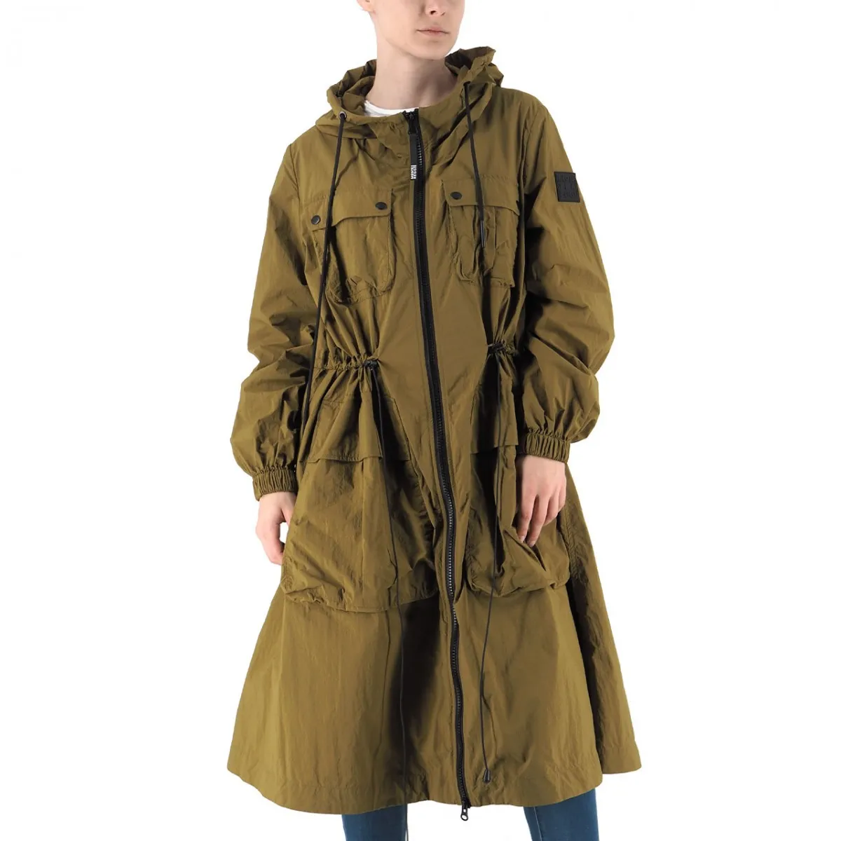 Parka Maxi Dock Verde Militare
