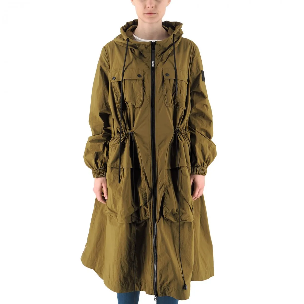 Parka Maxi Dock Verde Militare
