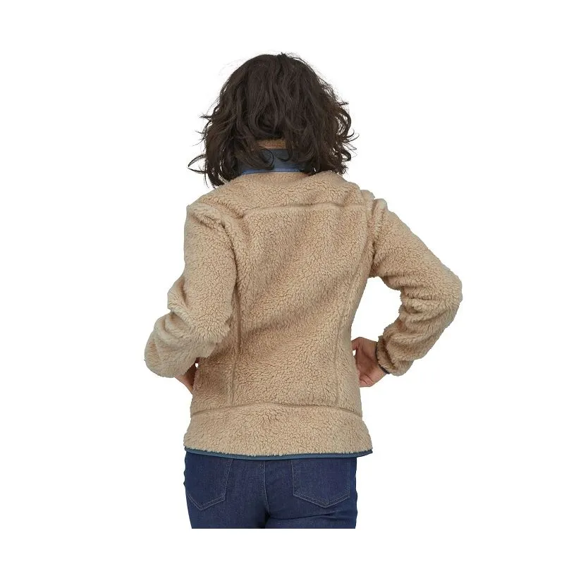 Patagonia Giacca in pile da donna Classic Retro-x Jkt (Dark Natural w/Plume Grey)