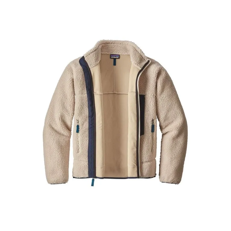 Patagonia M's Classic Retro-x Jkt (Natural) Giacca in pile da uomo