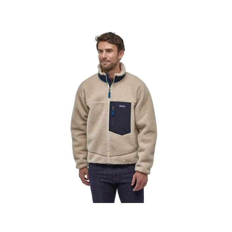 Patagonia M's Classic Retro-x Jkt (Natural) Giacca in pile da uomo