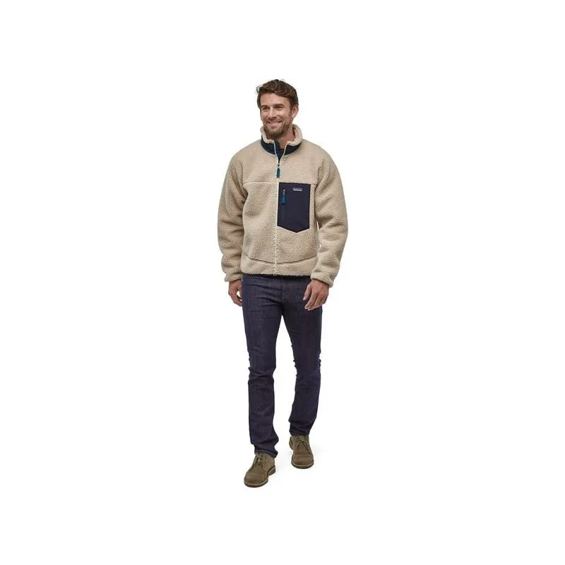 Patagonia M's Classic Retro-x Jkt (Natural) Giacca in pile da uomo