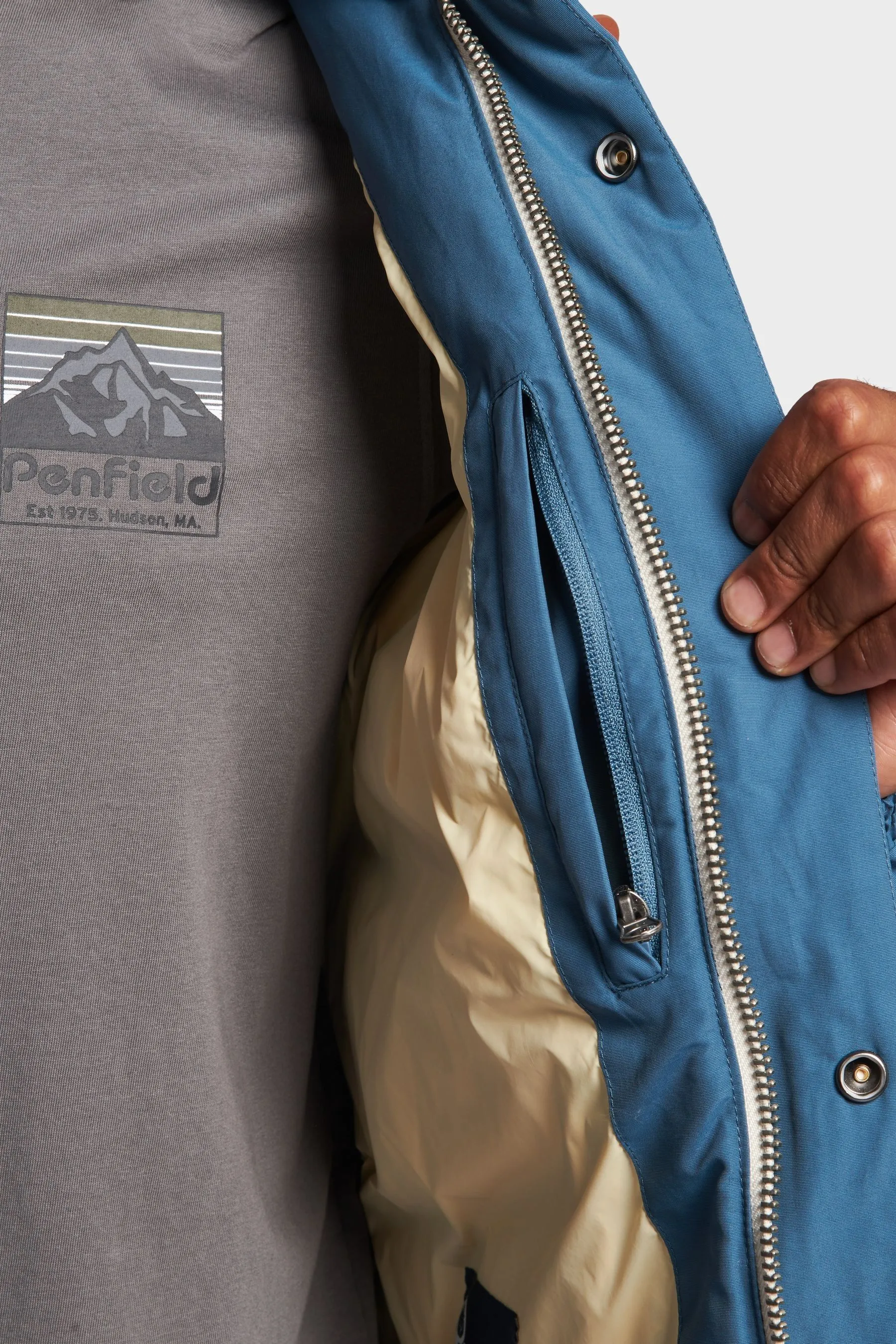 Penfield Uomo Blu -Bowerbridge - Giacca