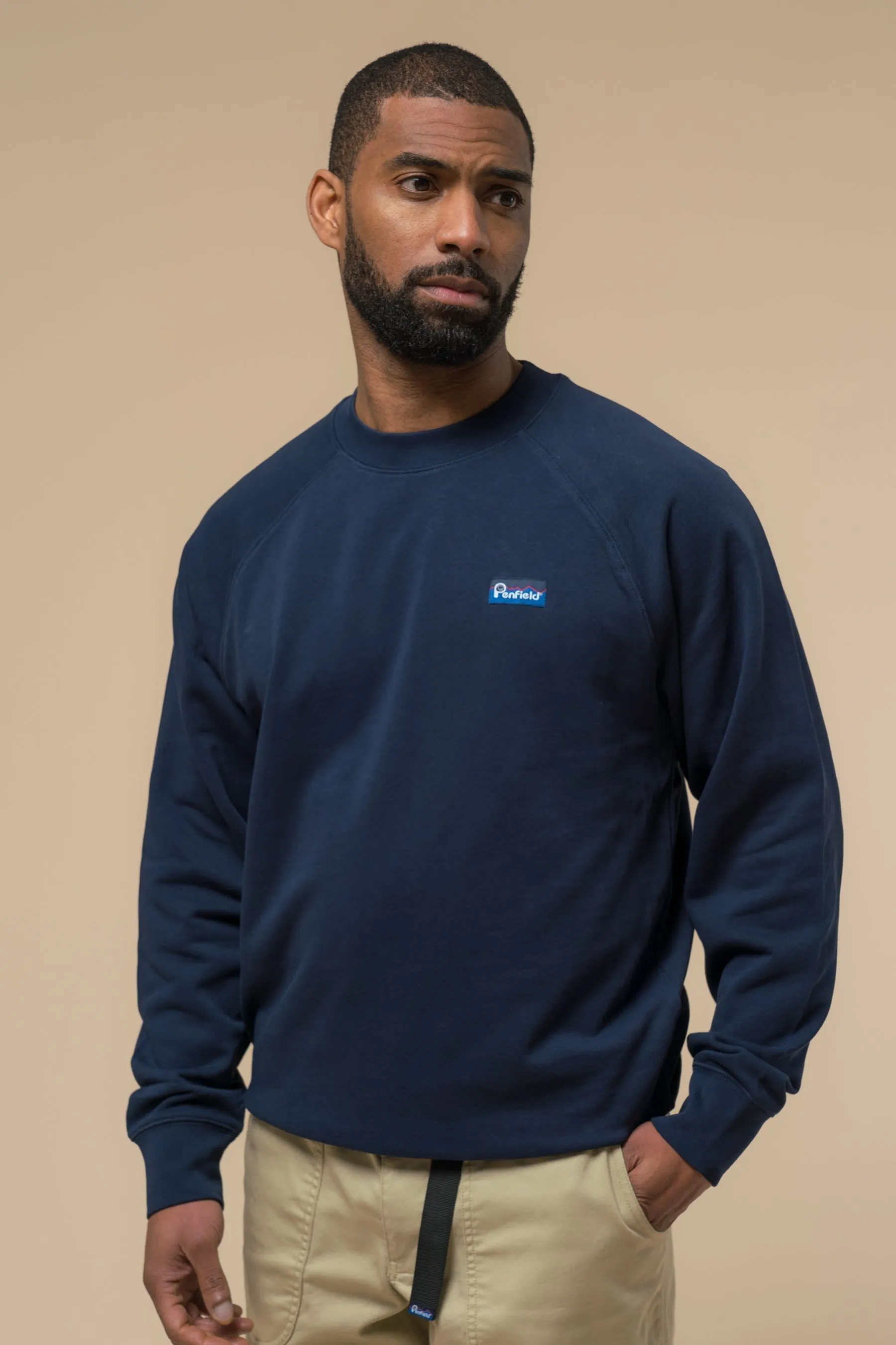 Penfield Uomo - Felpa comoda con logo originale    